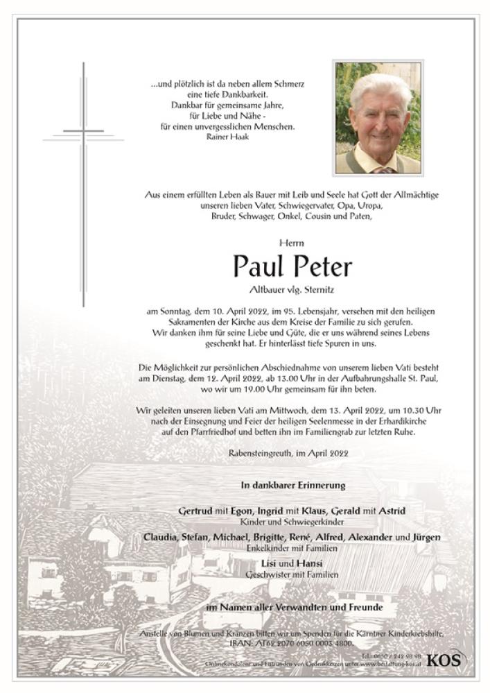 Paul Peter